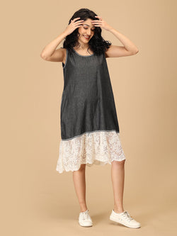 S Lace Assassin Women's Chambray Dress - Women's Dress