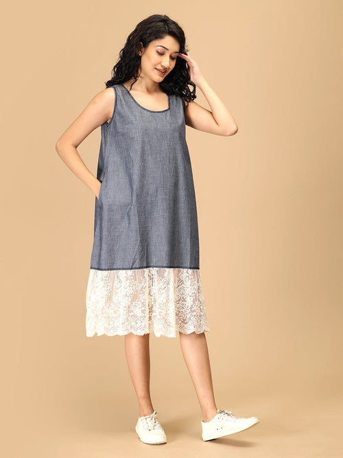 S Véranne Women's Chambray Dress - Women's Dress