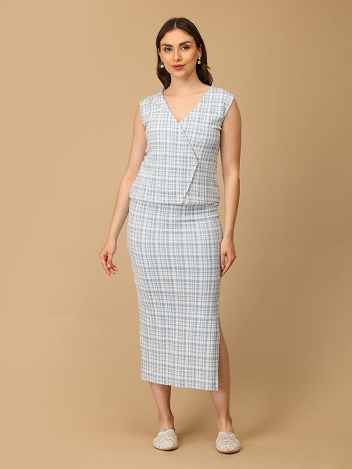 M Check Me Out Women's Skirt and Top Set - Women's Co - ord Set