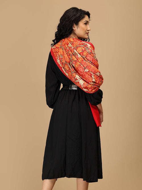 Laal Libaas Embroidered Woolen Stoles - Winter Stoles