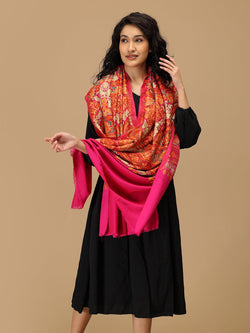 Rang - e - Raani Embroidered Woolen Stoles - Winter Stoles