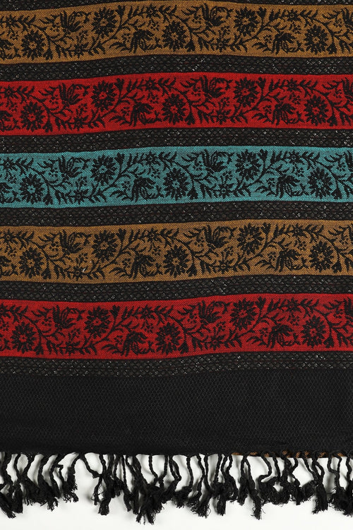 Onesize Shadow Wrap Acrylic Woolen Stole - Winter Stoles