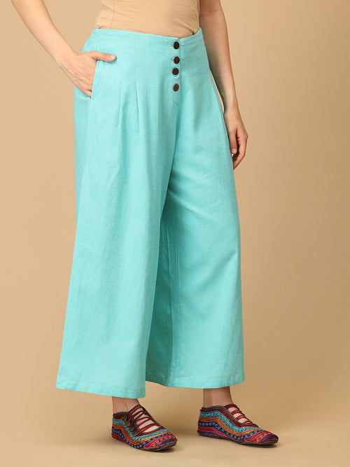 S Aqua About It Embroidered Women's Co ord Set - Women's Co - ord Set