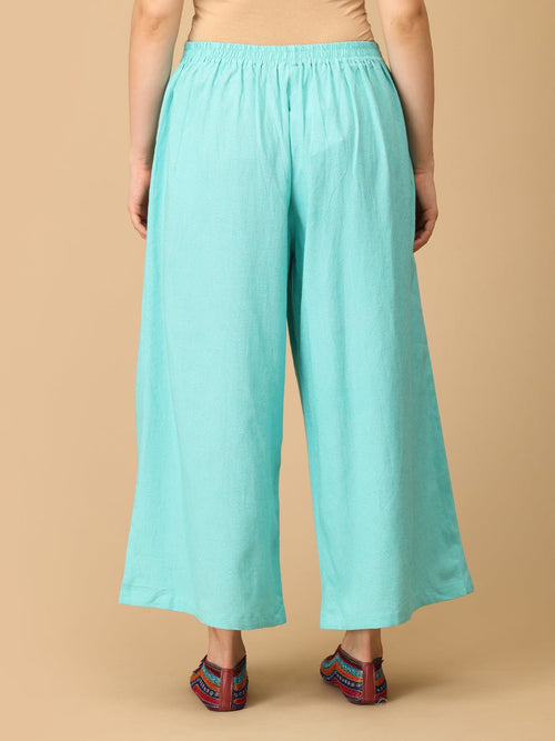 S Aqua About It Embroidered Women's Co ord Set - Women's Co - ord Set