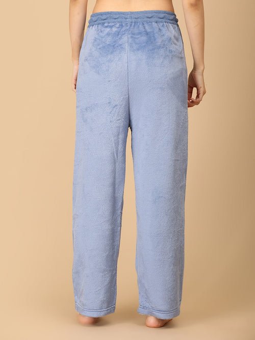 S Azure Snuggle Women's Fleece Loungewear Set - Womens's Loungewear