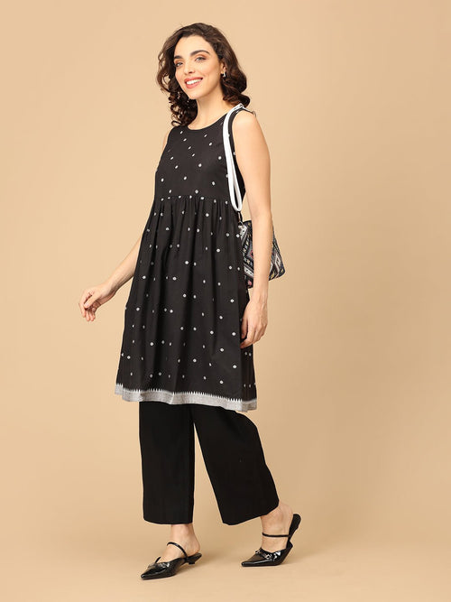 Back in Blackloom Women's Handloom Co-ord Set - Women's Co-ord Set