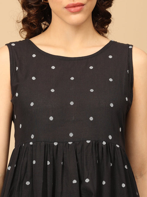 Back in Blackloom Women's Handloom Co-ord Set - Women's Co-ord Set