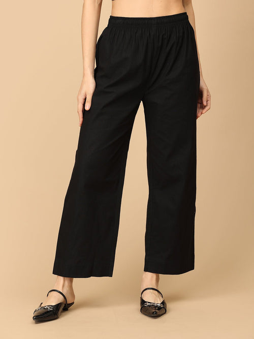 Black Back in Blackloom Women's Handloom Co-ord Set - Women's Co-ord Set