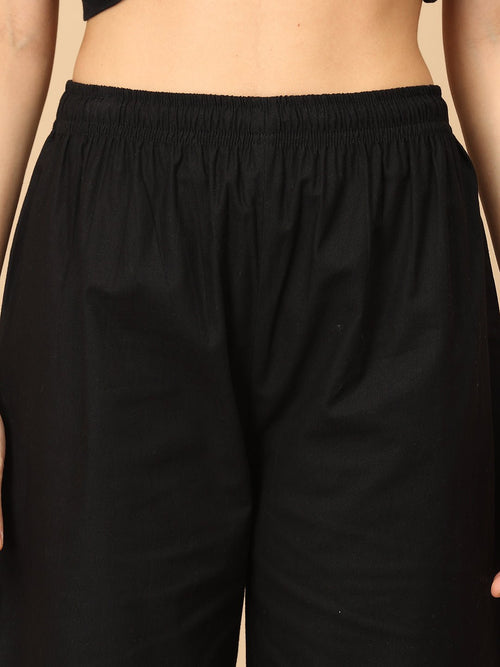 Black Back in Blackloom Women's Handloom Co-ord Set - Women's Co-ord Set