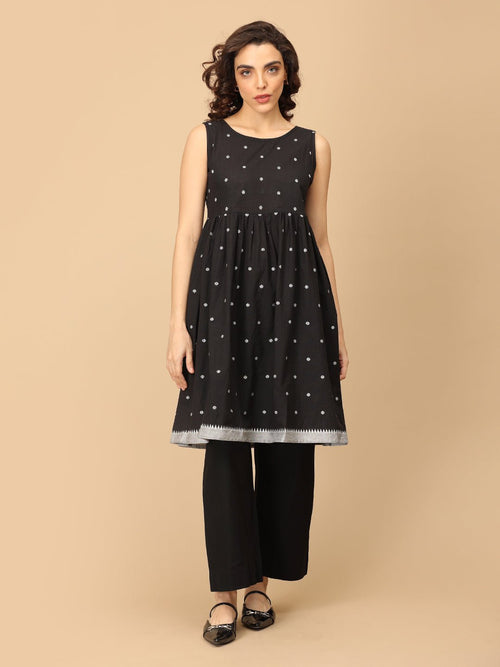 Back in Blackloom Women's Handloom Co-ord Set - Women's Co-ord Set