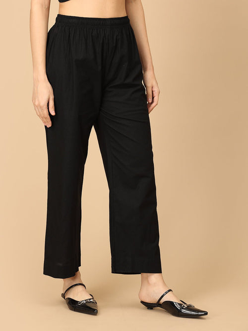 Black Back in Blackloom Women's Handloom Co-ord Set - Women's Co-ord Set