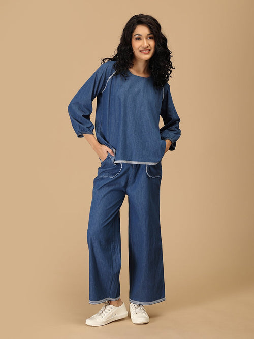 Blue Bleu Essence Women's Top - Women's Tops