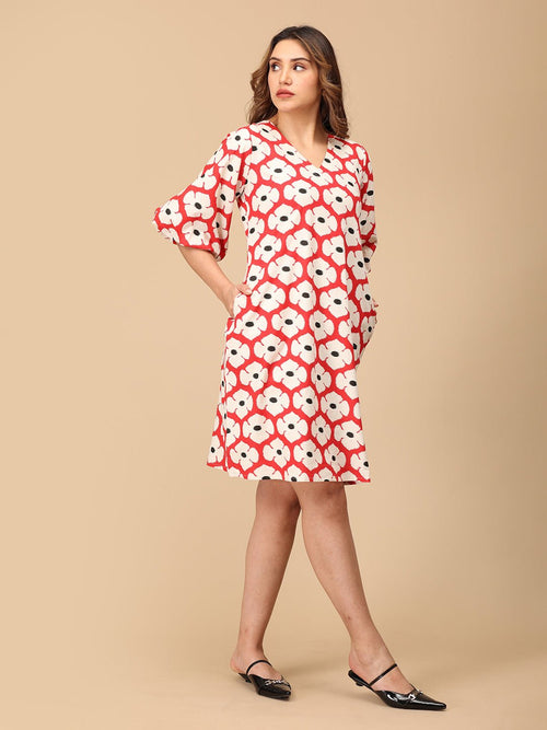 Multi Bloom Babe Women's Dress - Women's Dress