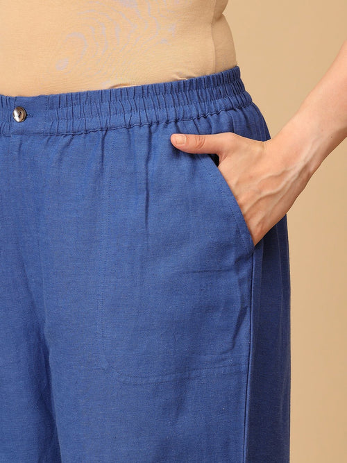 S Blue Fly High Embroidered Women's Co ord Set - Women's Co - ord Set