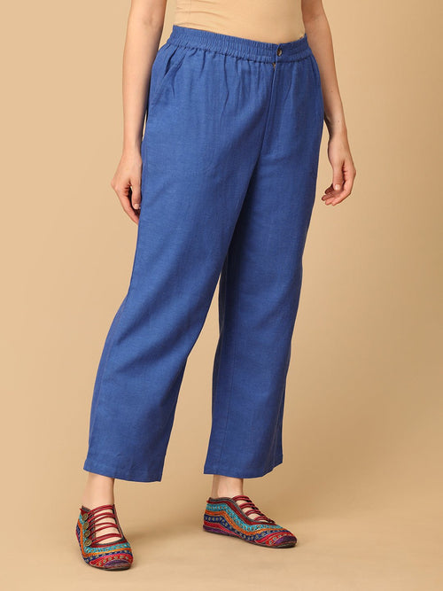 S Blue Fly High Embroidered Women's Co ord Set - Women's Co - ord Set