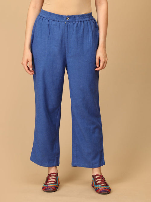 S Blue Fly High Embroidered Women's Co ord Set - Women's Co - ord Set