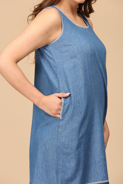 S Blue Me Away Women's Denim Chambray Dress - Women's Dress