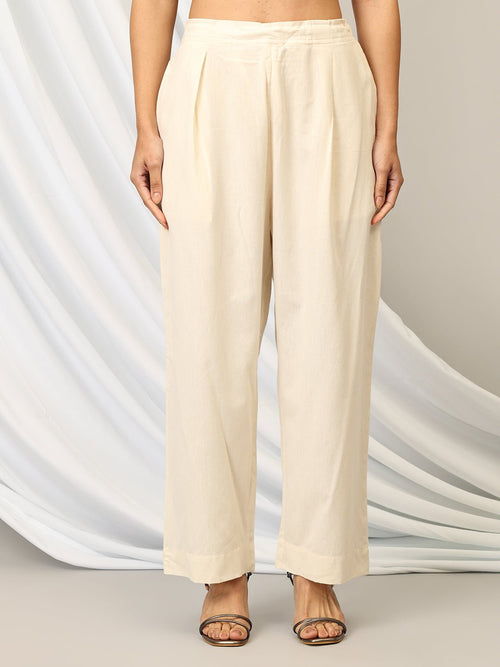 Cream Camelot Women's Co Ord Set - Women's Co-ord Set