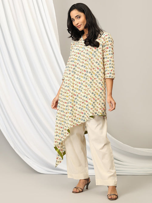 Cream Camelot Women's Co Ord Set - Women's Co-ord Set