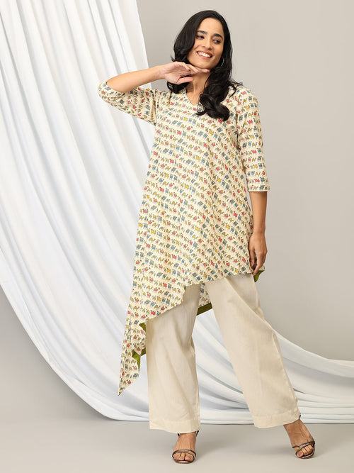 Cream Camelot Women's Co Ord Set - Women's Co-ord Set