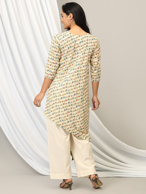 Cream Camelot Women's Co Ord Set - Women's Co-ord Set