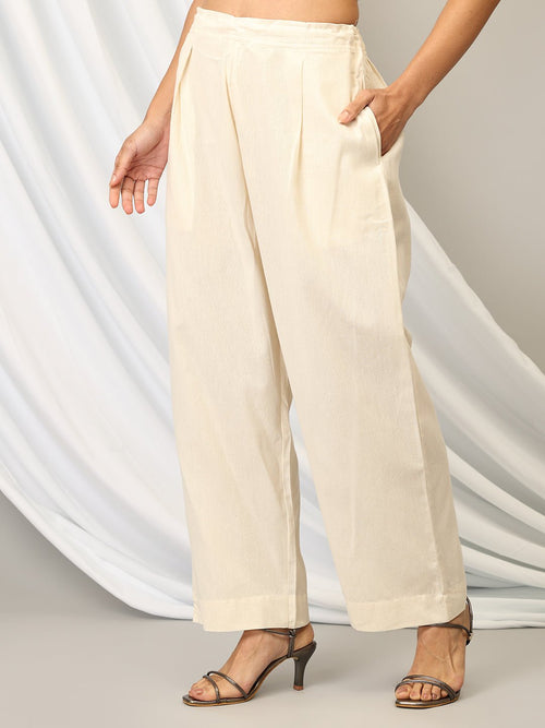 Cream Camelot Women's Co Ord Set - Women's Co-ord Set