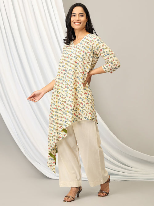 Cream Camelot Women's Co Ord Set - Women's Co-ord Set