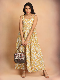 Beige Canary Charm Women's Dress - Women's Dress