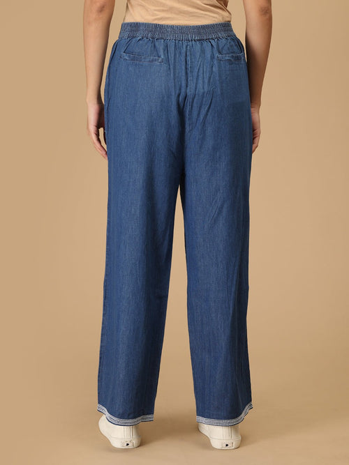 Blue Chambray - vo! Women's Co - ord Set - Women's Co - ord Set