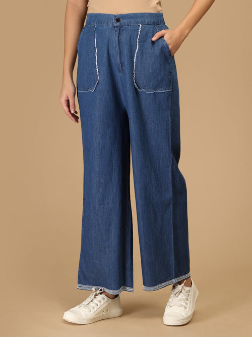 Blue Chambray - vo! Women's Co - ord Set - Women's Co - ord Set