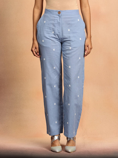 S Cloud Nine Women's Handloom Vest Pant Set - Women's Co - ord Set