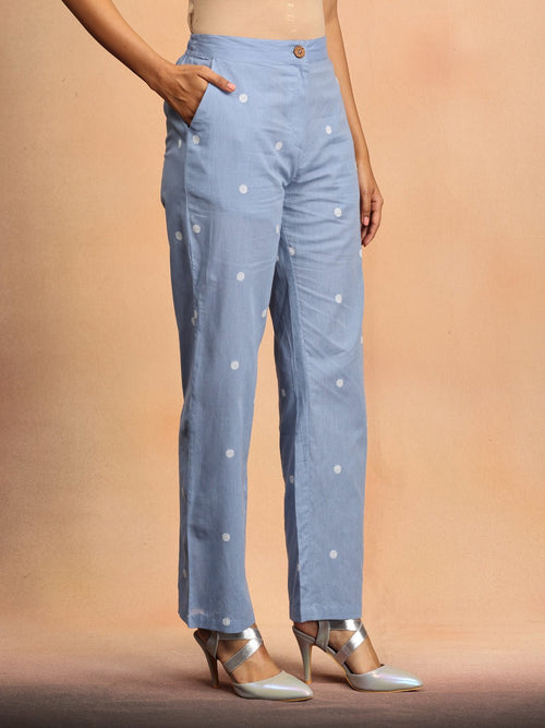 S Cloud Nine Women's Handloom Vest Pant Set - Women's Co - ord Set