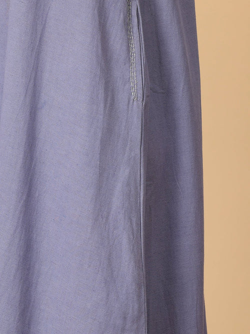 S Cloud Washed Embroidered Women's Dress - Women's Dress