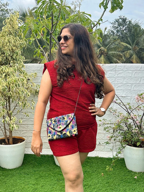 S Cranberry Sorbet Co - ord Set - Women's Co - ord Set