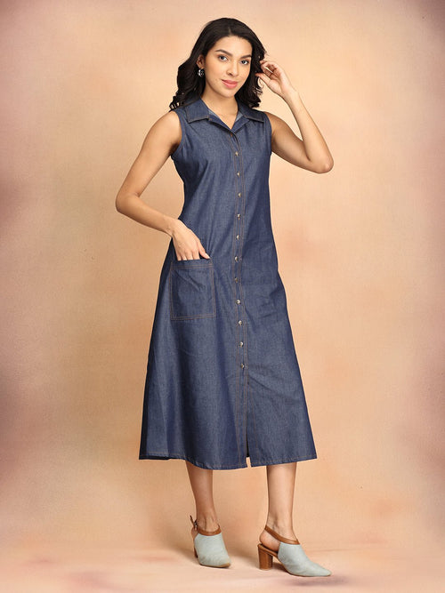 S Daring in Denim Women's Dress - Women's Dress