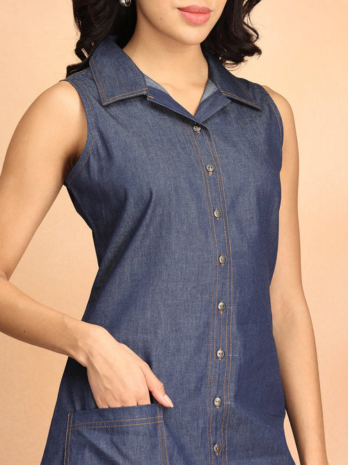 S Daring in Denim Women's Dress - Women's Dress