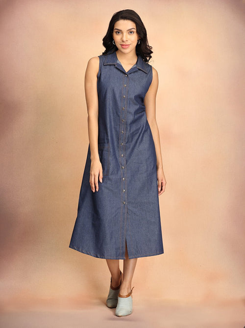 S Daring in Denim Women's Dress - Women's Dress