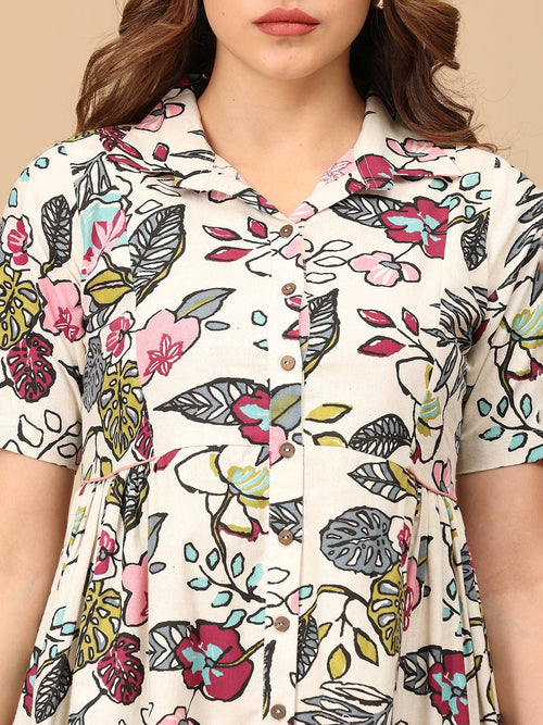 Multi Garden Graffiti Women's Dress - Women's Dress