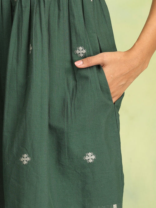 Grin & Green It Women's Handloom Co-ord Set - Women's Co-ord Set