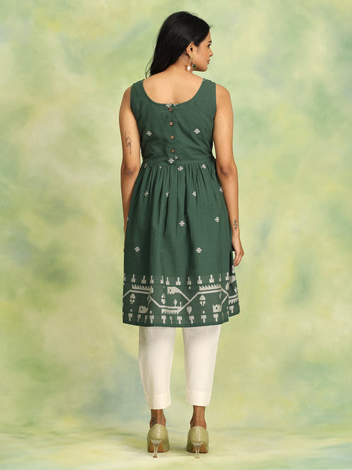 Grin & Green It Women's Handloom Co-ord Set - Women's Co-ord Set