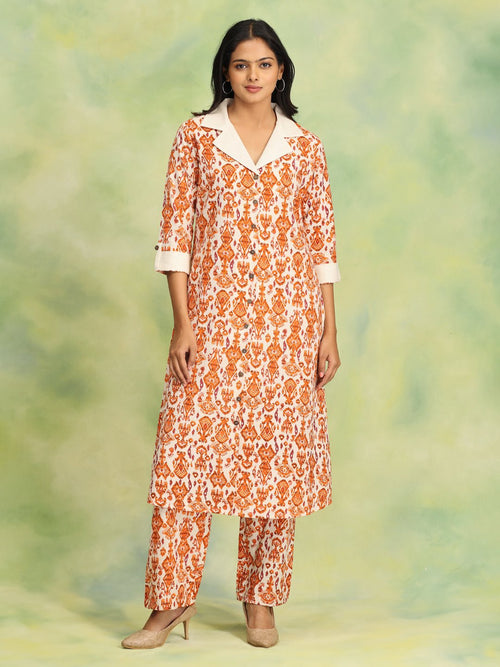 S Indie Tangerine Women's Co Ord Set - Women's Co - ord Set