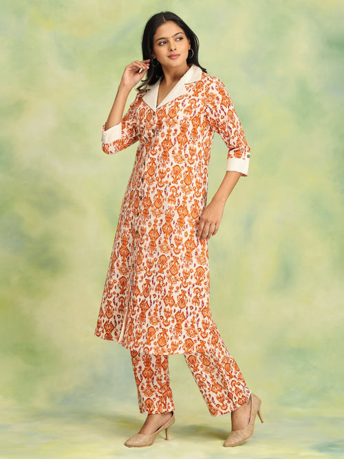 S Indie Tangerine Women's Co Ord Set - Women's Co - ord Set