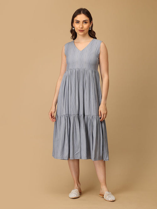 S Indigo Drift Women's Shacket Dress - Women's Dress