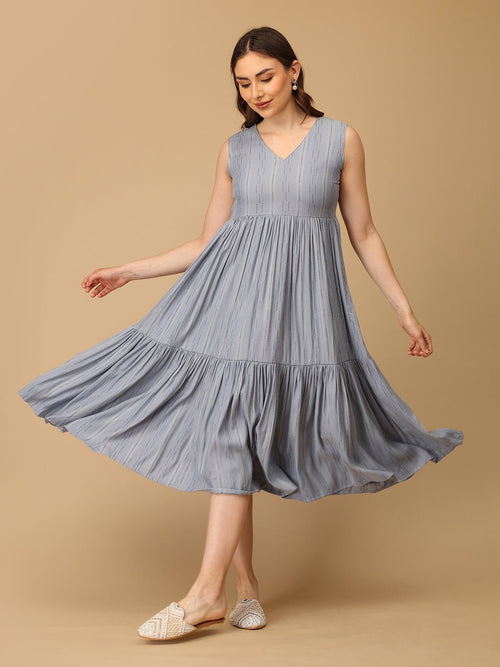 S Indigo Drift Women's Shacket Dress - Women's Dress