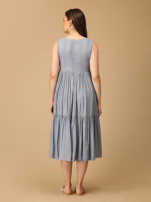 S Indigo Drift Women's Shacket Dress - Women's Dress