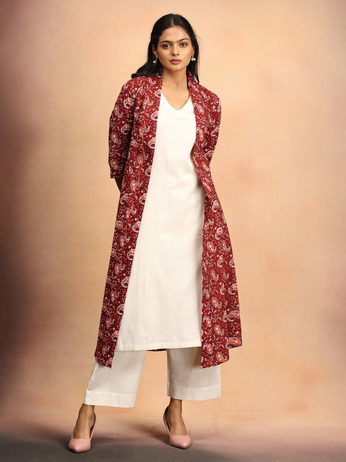 S Ivory Infusion Women's Co Ord Set With Jacket - Women's Co - ord Set