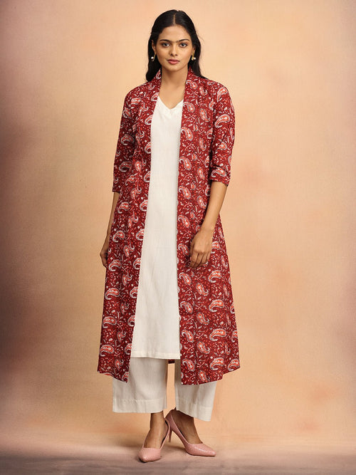 S Ivory Infusion Women's Co Ord Set With Jacket - Women's Co - ord Set