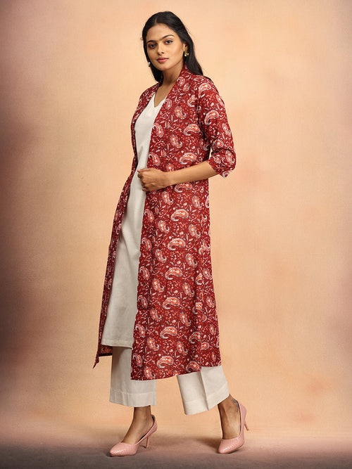 S Ivory Infusion Women's Co Ord Set With Jacket - Women's Co - ord Set