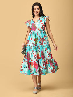 S Lei It On Me Woman's Midi Dress - Women's Dress