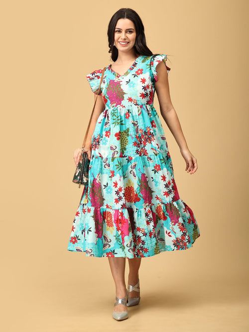 S Lei It On Me Woman's Midi Dress - Women's Dress